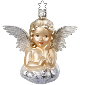 Елочная игрушка "Ангел" 10,5 см