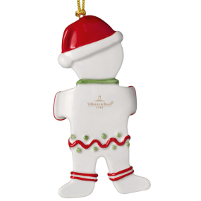 Елочная игрушка "Пряничный человечек" Christmas Classics 10х5,5 см