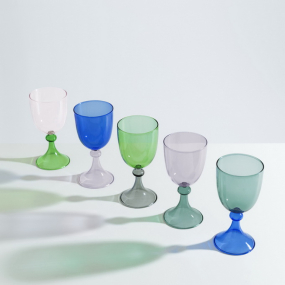 Бокал Tamigi 300 мл, цвет голубой/лиловый