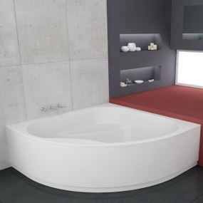 Ванна акриловая Kolpa-San Swan 160х60, угловая, белая