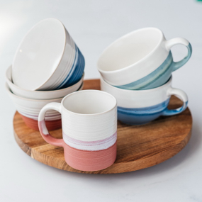 Кружка Madrid Maui 330 мл, красная