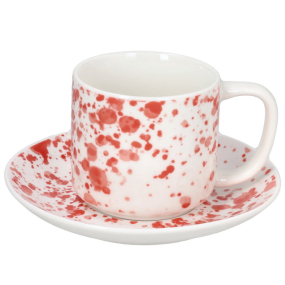 Набор чашек чайных с блюдцами Apulia 220 мл, 12 предметов