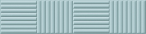 Керамогранит Rondine Volume 6х25, Light Blue 3D Bamboo, 9,5 мм