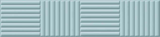 Керамогранит Rondine Volume 6х25, Light Blue 3D Bamboo, 9,5 мм