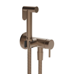 Смеситель для гигиенического душа Gessi 316 45130.708, брашированная медь PVD