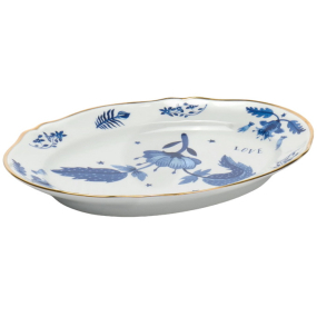 Блюдо овальное "Море" Fabula 34 см
