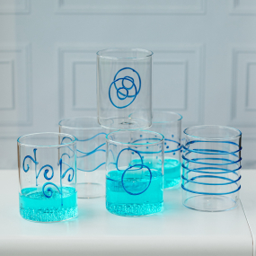 Набор стаканов Deco Blu 270 мл, 6 шт