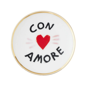 Блюдце "Con Amore" La Tavola Scomposta 17 см