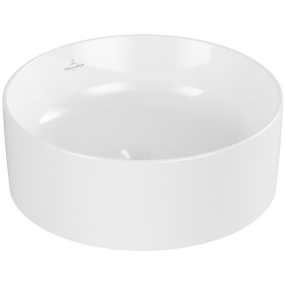 Раковина накладная Villeroy & Boch Collaro 40х40 4A184001, из TitanCeram