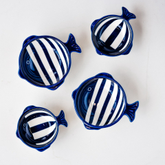 Салатник Fish 15х13 см, синий