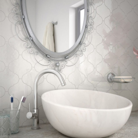 Плитка керамическая Equipe Scale 12х12, Alhambra White, 9 мм