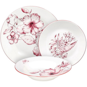 Набор посуды на 6 персон Atollo Colibri, 18 предметов