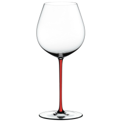 Бокал для вина Old World Pinot Noir Fatto a Mano 738 мл, красный