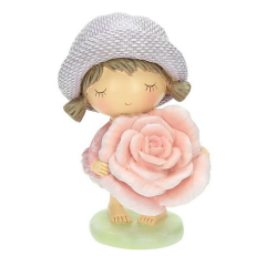 Фигурка "Девочка с розой" 15 см