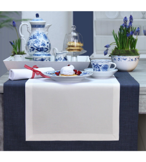 Скатерть прямоугольная Loft 150x200 см, белая