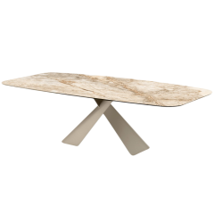 Стол Calligaris Axiom 199х100 CS4175, Pearl Beige / Touchstone