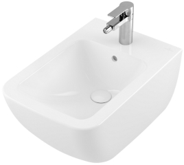 Биде подвесное Villeroy & Boch Venticello 56x38, CeramicPlus, 441100R1