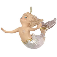 Игрушка на елку "Русалочка" 9,5 см