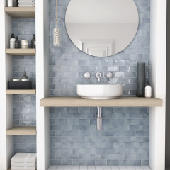 Плитка керамическая Equipe Manacor 7,5х15, Blue Moon, 7,5 мм