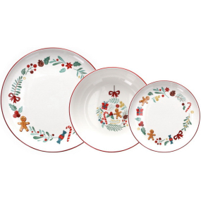 Набор посуды на 4 персоны Edge Carol, 12 предметов