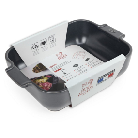 Форма для запекания прямоугольная Appolia 15,5х25 см, цвет графит