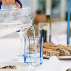 Стакан Tirache 350 мл, аквамариновый/синий