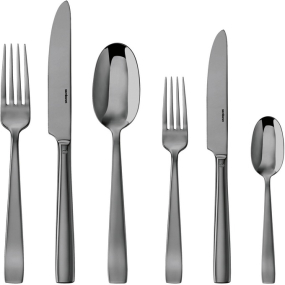 Набор столовых приборов Flat Black, 36 предметов