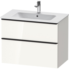 Тумба под раковину подвесная Duravit D-Neo 81х46х63 DE436202222, белый глянцевый