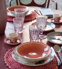 Бокал для вина Solange 350 мл, розовый