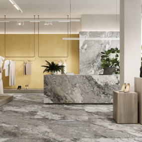 Керамогранит Imola The Rock 120х278 N, Grey Invisible, 6,5 мм