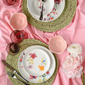 Подложка под тарелку Placemat Peggy 38 см, зеленая