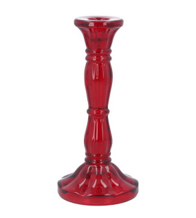 Подсвечник Imperial Palace 20 см, красный
