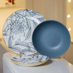 Набор посуды на 6 персон Madison Marigold, 18 предметов