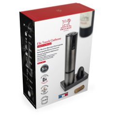 Штопор электрический Elis touch 27 см, цвет графит