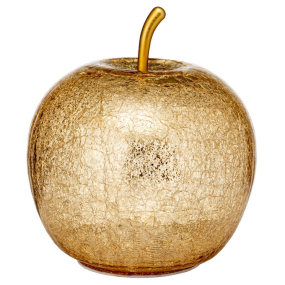 Фигурка "Яблоко" 22 см, цвет золото