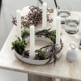 Подсвечник на 4 свечи Winter Glow 26х5,5 см