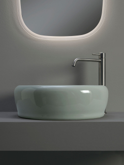 Раковина накладная Flaminia Siena 46х46 SN46AVG, Verde Giada