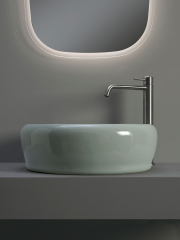 Раковина накладная Flaminia Siena 46х46 SN46AVG, Verde Giada