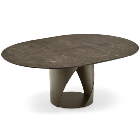 Стол Calligaris Cyclone 140(190)х140 CS4155, Bronze