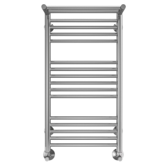 Полотенцесушитель Terminus Аврора 80х40, водяной, с полкой, хром