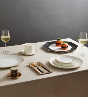 Тарелка сервировочная Arris 33 см, черная