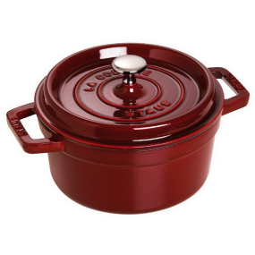 Кокот круглый La Cocotte 20 см / 2,2 л, гранатовый