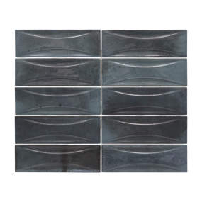 Плитка керамическая Equipe Hanoi 6,5х20, Arco Blue Night, 8 мм