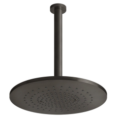 Лейка для душа Gessi 316 54150.707, потолочная, брашированный черный