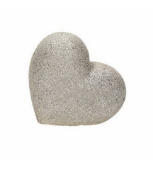 Фигурка "Сердце" Christmas Vega 13 см, цвет серебро Фигурка "Сердце" Christmas Vega 13 см, цвет серебро