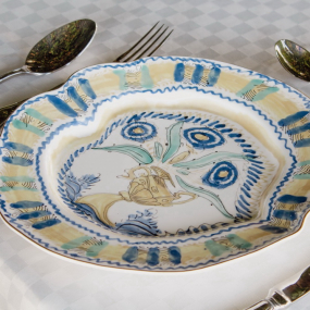 Тарелка столовая "Испанская майолика" Classics on Acid 28 см