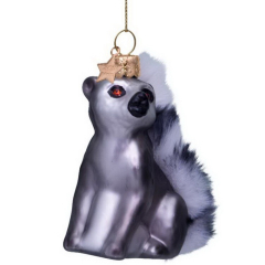 Елочная игрушка "Лемур" 7,5 см