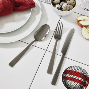 Набор столовых приборов Flat Black, 24 предмета