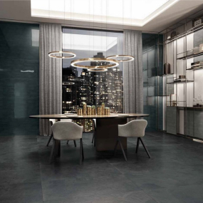 Керамогранит Italon Materia 80х160 Naturale, Titanio, 9 мм