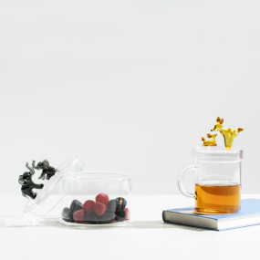 Кружка с крышкой "Олени" Tender Ties 350 мл